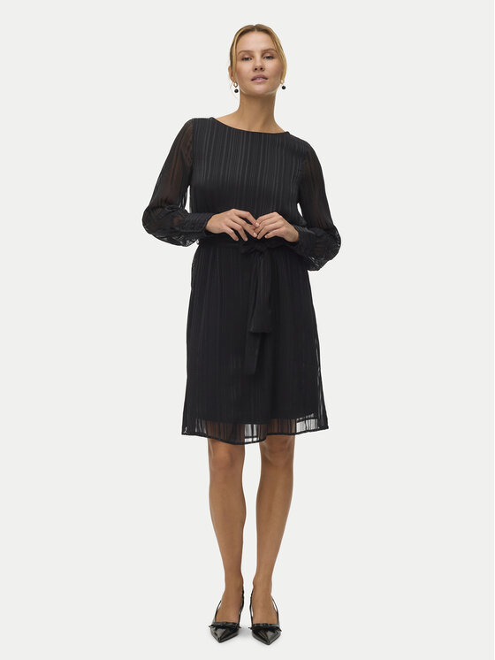 Vero Moda Vero Moda Коктейльна сукня Gedna 10335586 Чорний Regular Fit