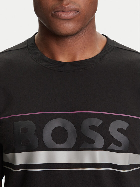 BOSS BOSS T-Shirt Iconic Zone 50550113 Czarny Regular Fit