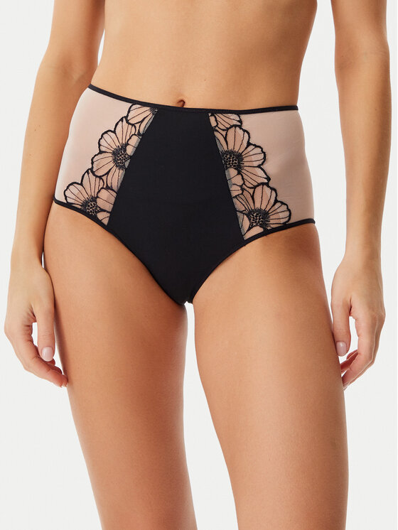 Chantelle Chantelle Klasične gaćice s visokim strukom Lush C22OC5 Crna
