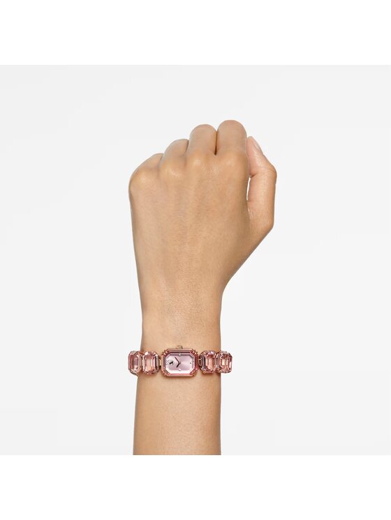 Swarovski Swarovski Zegarek Millenia 5630837 Różowy