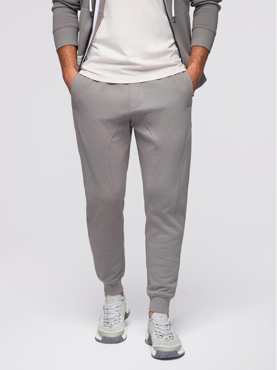 Ombre Ombre Komplet dresowy Z119 Szary Regular Fit