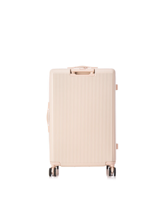 Semi Line Semi Line Голям куфар T5943-5 Екрю