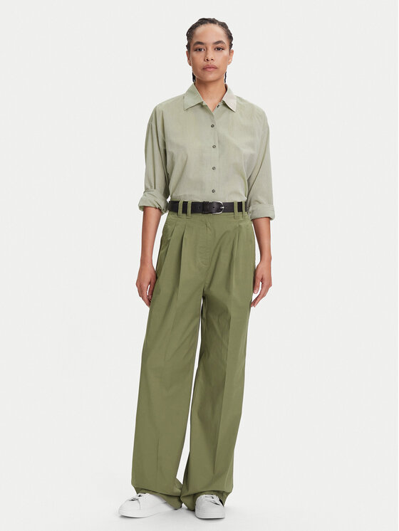 Marc O'Polo Marc O'Polo Πουκάμισο 506 0995 42061 Πράσινο Relaxed Fit