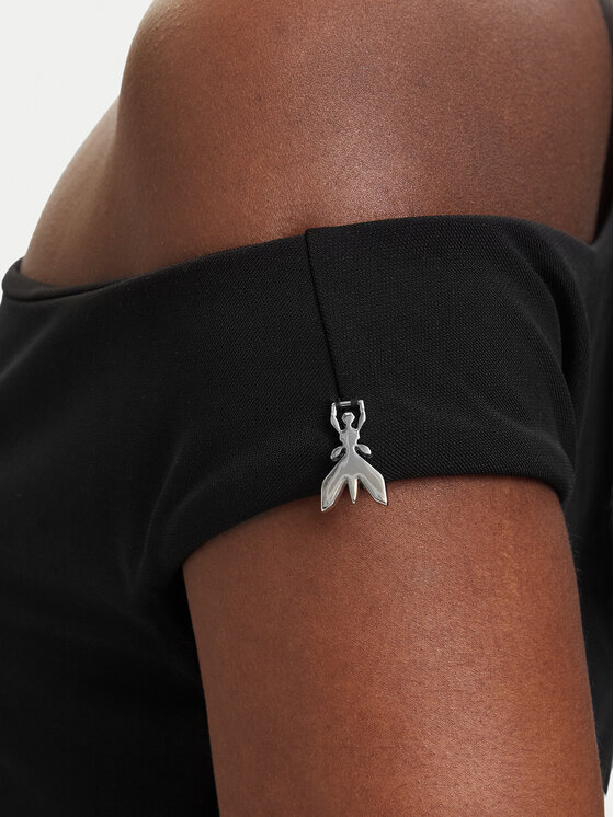 Patrizia Pepe Patrizia Pepe Φόρεμα κοκτέιλ 2A3040/J333-K103 Μαύρο Regular Fit