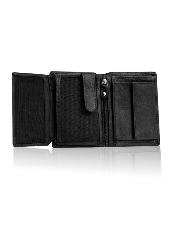 Mustang Mustang Portfel DENIMO HIGH WALLET Czarny