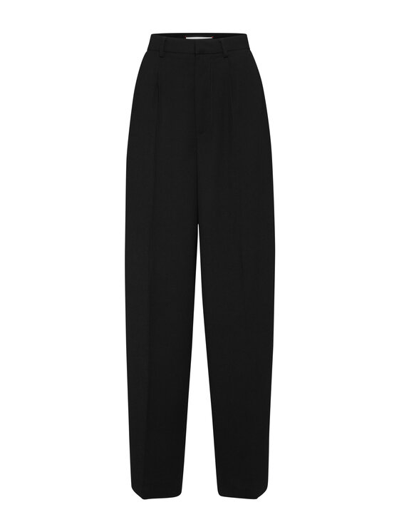 PHILIPP PLEIN PHILIPP PLEIN Spodnie materiałowe 24849 Czarny Flare Fit
