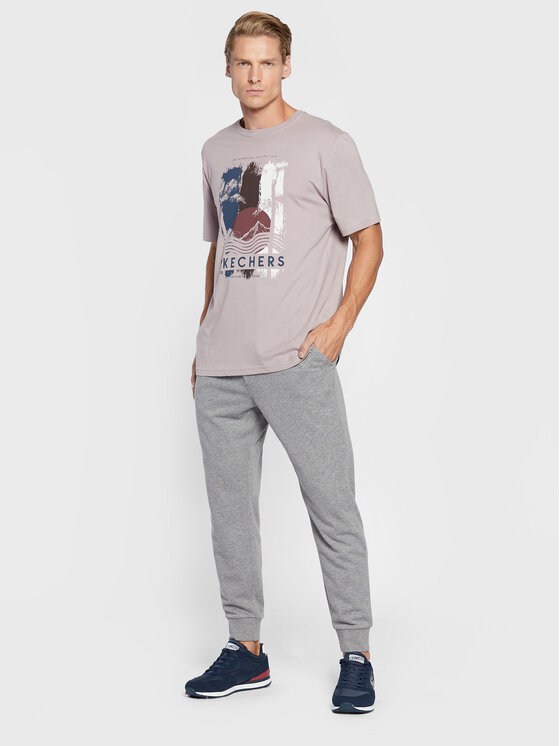 Skechers Skechers Pantaloni da tuta Expedition M1PT57 Grigio Regular Fit
