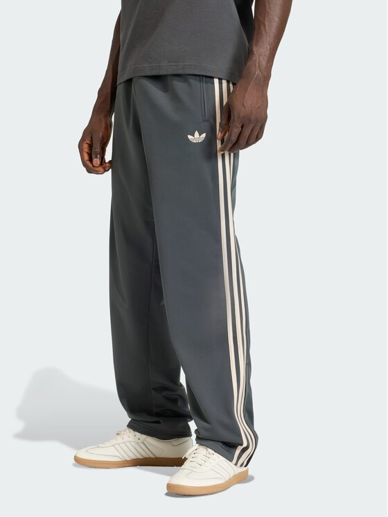 adidas adidas Spodnie dresowe FIREBIRD Brązowy Regular Fit