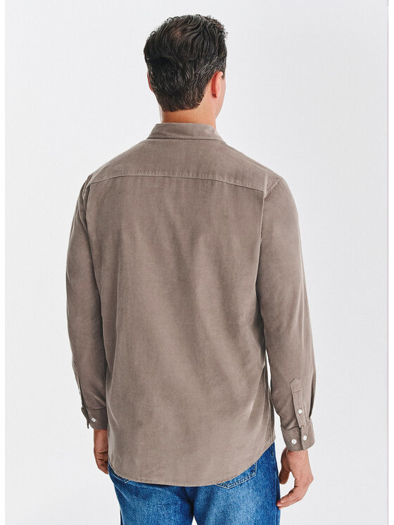 Pako Lorente Pako Lorente Koszula P25WF-1X-001 Brązowy Classic Fit