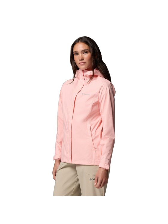 Columbia Columbia Kurtka przeciwdeszczowa Arcadia II Jacket 1534115669 Różowy Regular Fit