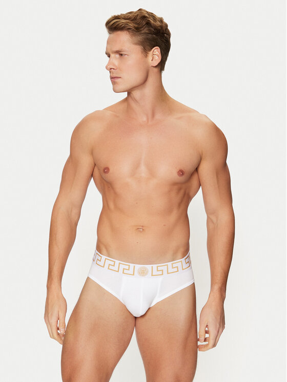 Versace Versace Набір з 3 пар сліпів AU10327 1A10011 Кольоровий