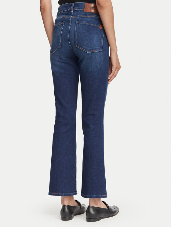 Weekend Max Mara Weekend Max Mara Jeans hlače Rapallo 2625186051 Mornarsko modra Bootcut Fit
