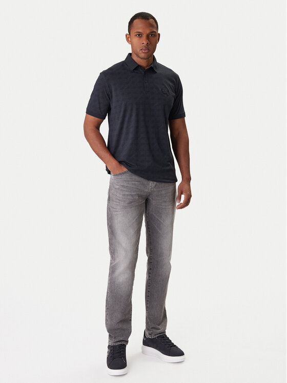 KARL LAGERFELD KARL LAGERFELD Polokošeľa 745071 561251 Tmavomodrá Regular Fit