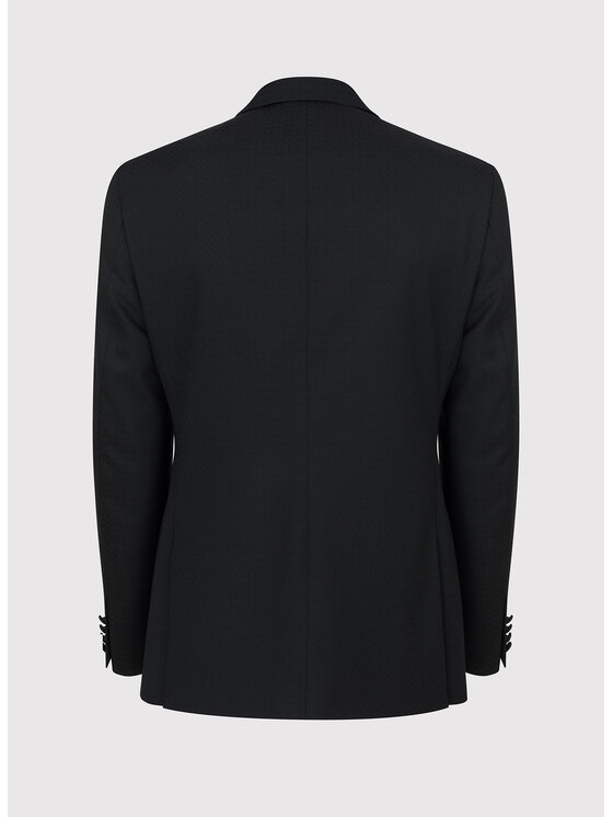 Pako Lorente Pako Lorente Marynarka P24SP-3S-008 Czarny Slim Fit