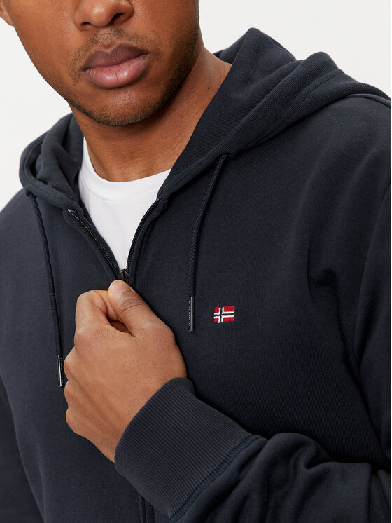 Napapijri Napapijri Sweatshirt Balis NP0A4HHV Dunkelblau Regular Fit