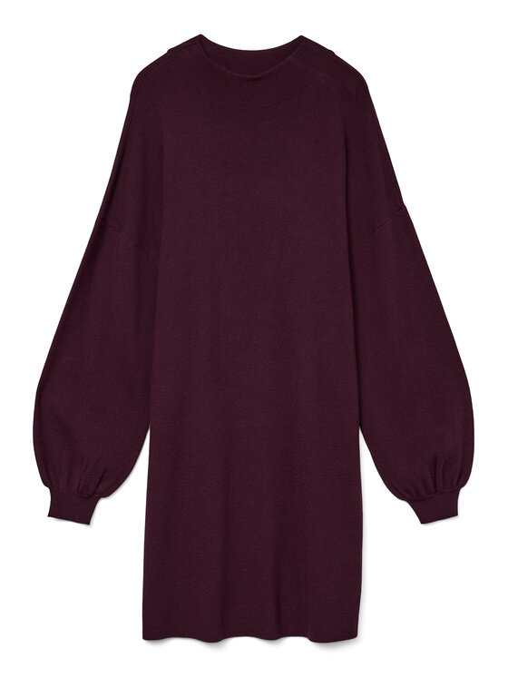 Vero Moda Vero Moda Sukienka dzianinowa Nancy 10249116 Fioletowy Loose Fit