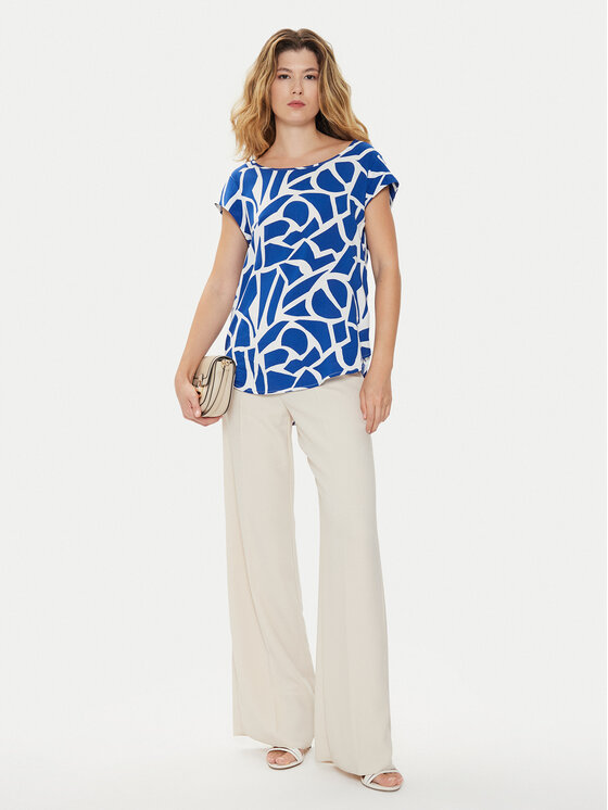 ONLY ONLY Μπλουζάκι Nova 15222174 Μπλε Regular Fit