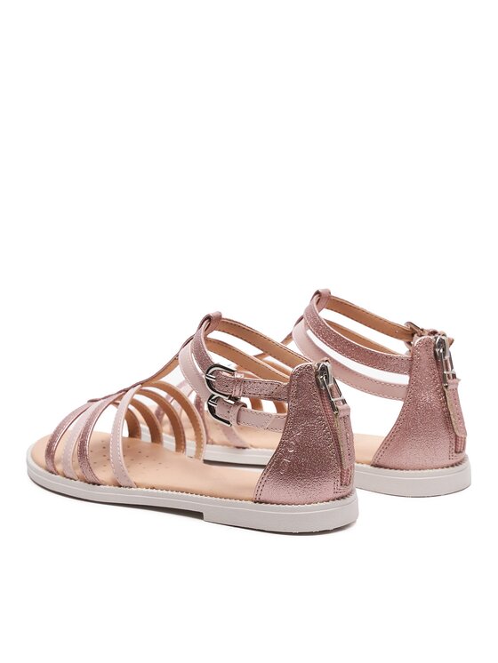 Geox Geox Sandale J Sandal Karly Girl J7235D 0QDHH C8172 D Ružičasta