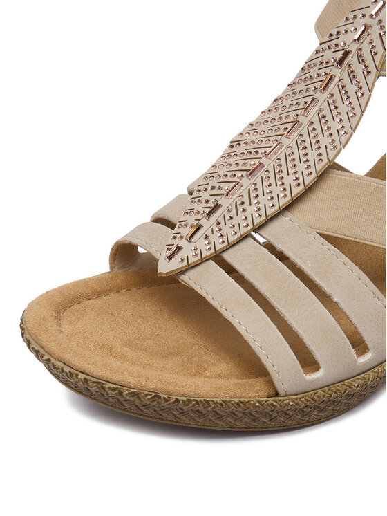 Rieker Rieker Sandalen CEO-66526-62 Beige
