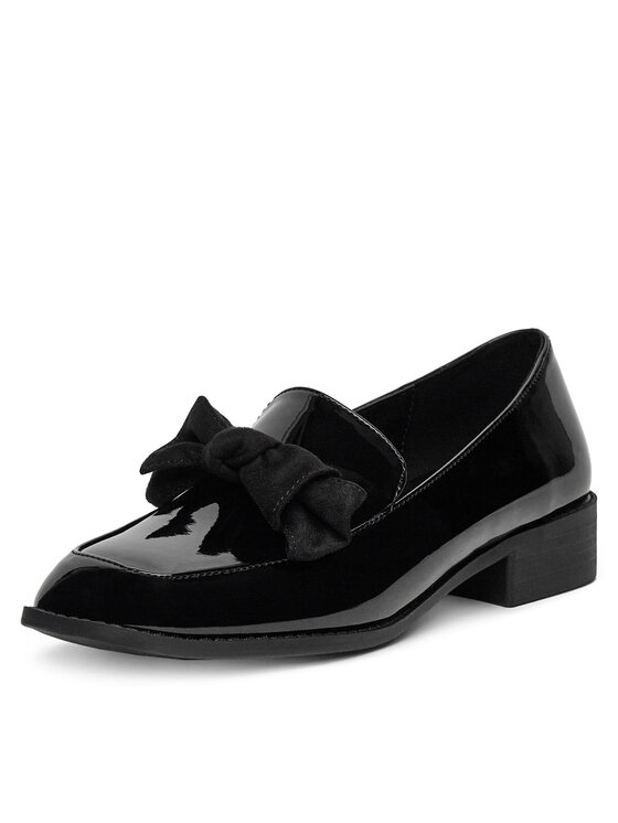 DeeZee DeeZee Loafersy SQ873-1-BLACK PAT Černá