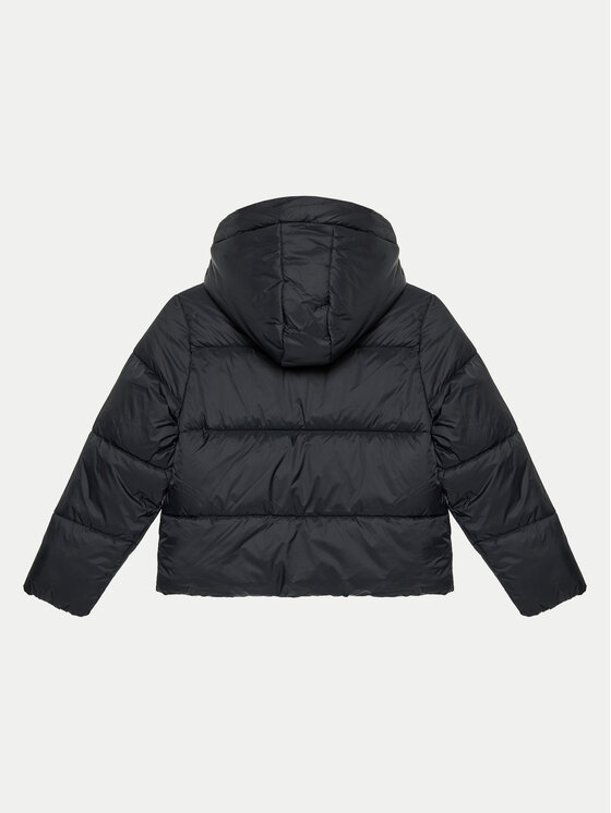 4F 4F Žieminė striukė 4FJWAW24TDJAM463 Juoda Loose Fit