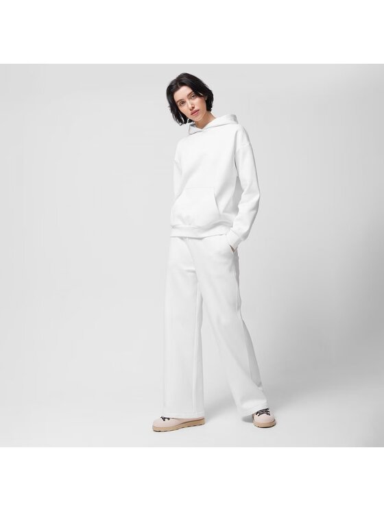 Outhorn Outhorn Pantaloni da tuta OTHWSS24TTROF705-11S Bianco Regular Fit
