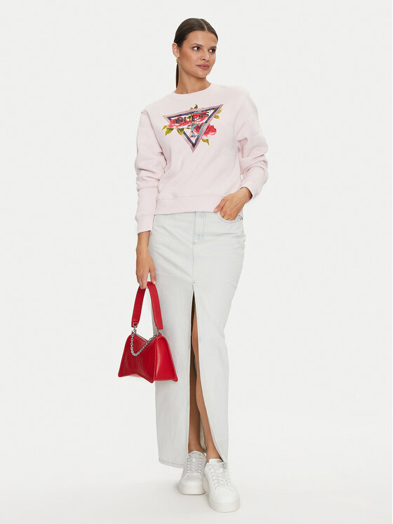 Guess Guess Jopa W4YQ26 K9Z21 Roza Regular Fit