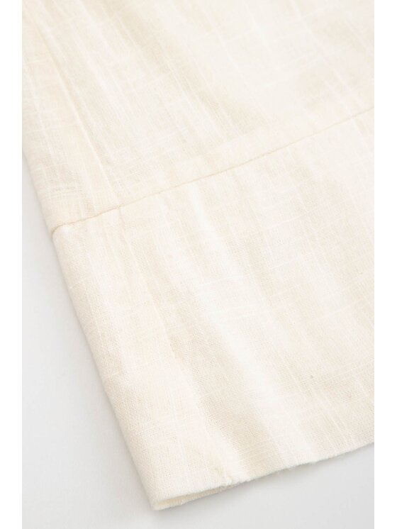 Coccodrillo Coccodrillo Spódnica WC3124101DJG-003 Écru Regular Fit