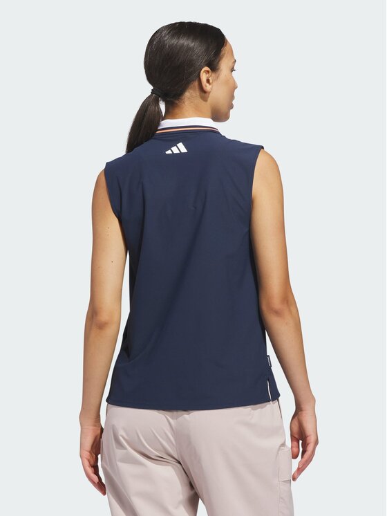 adidas adidas Polo 144109 Błękitny Regular Fit