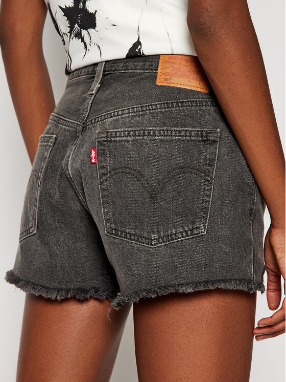 Levi's® Levi's® Džinsa bikses 501 High Rise 56327-0070 Melns Regular Fit