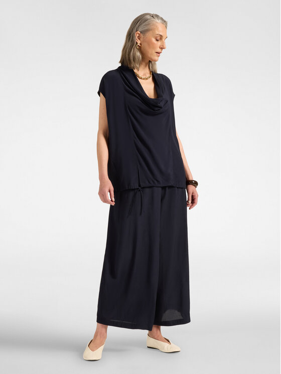 Elena Mirò Elena Mirò Bluzka 2031P000256N034 Niebieski Regular Fit