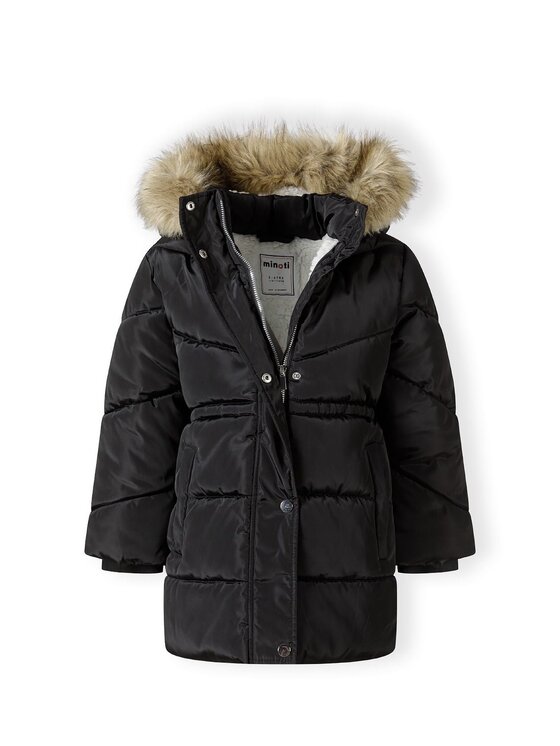 minoti minoti Kurtka zimowa 32COAT197 Czarny Regular Fit
