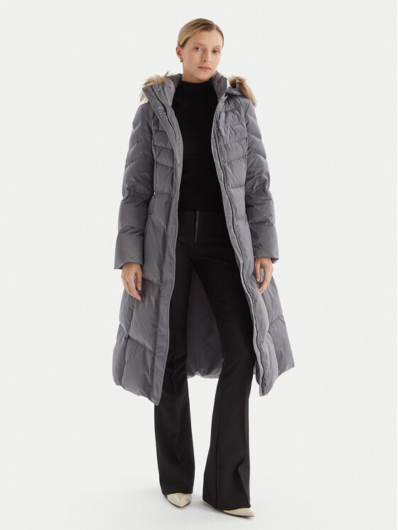 Guess Guess Пуховик W5BL29 W2802 Сірий Regular Fit