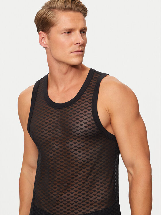Emporio Armani Underwear Emporio Armani Underwear Tank top 112049 4F527 00020 Czarny Regular Fit
