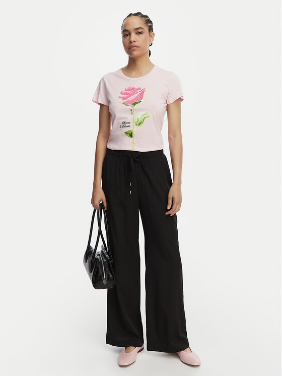 Liu Jo Liu Jo T-shirt WA6477 JS923 Ružičasta Regular Fit