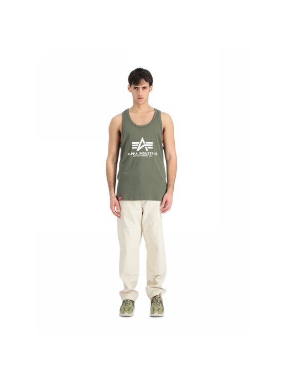 Alpha Industries Alpha Industries Tank top AI.116513-142 Khaki Basic Fit