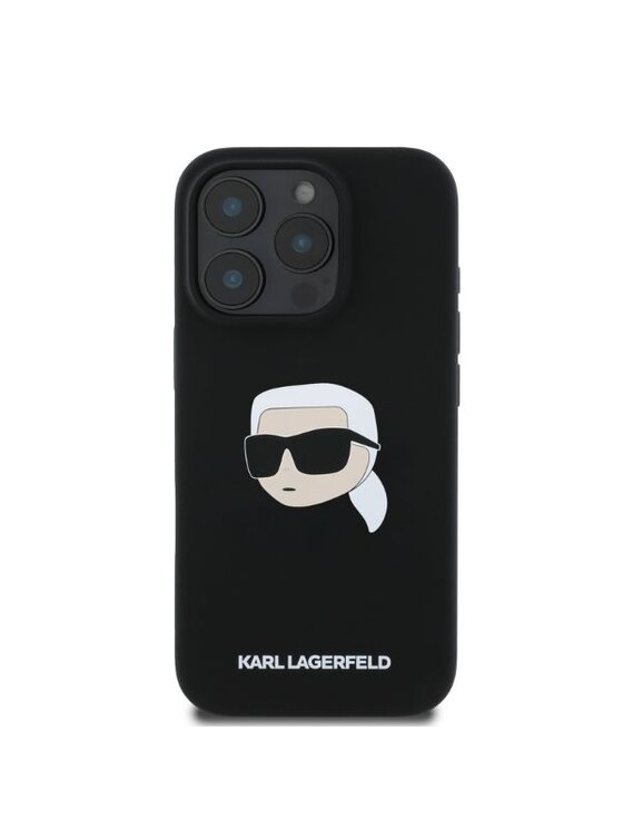 KARL LAGERFELD KARL LAGERFELD Etui na telefon Apple iPhone 15 Pro Max Czarny
