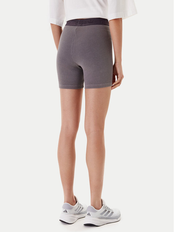 adidas adidas Къс клин Essentials Rib JW3592 Сив Slim Fit