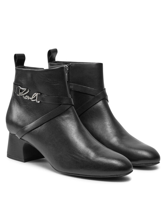 KARL LAGERFELD KARL LAGERFELD Čizme KL30354 Crna