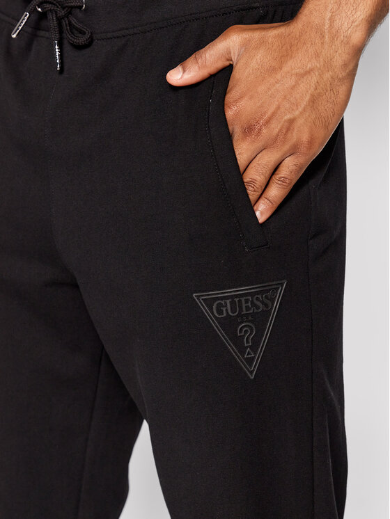 Pantaloni da tuta M2YB37 K6ZS1 Nero Slim Fit