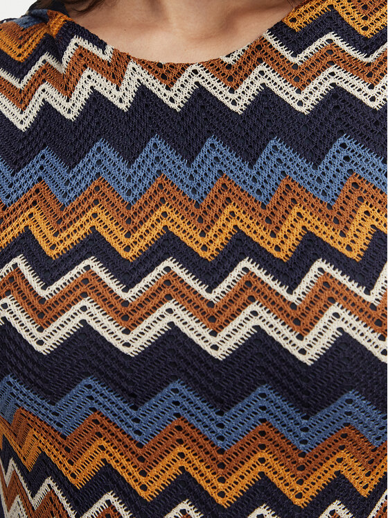 Artigli Artigli Strickkleid ACAB004520 Blau Regular Fit