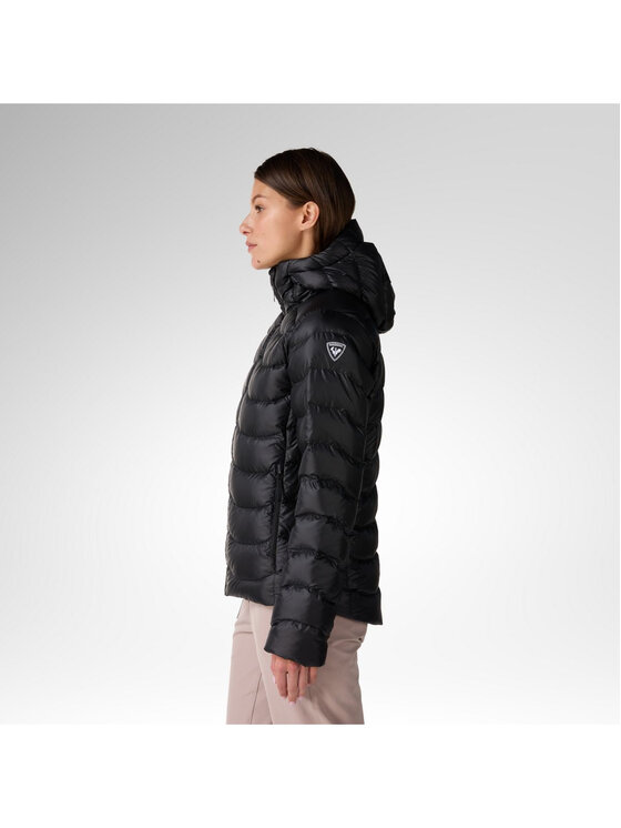 Rossignol Rossignol Kurtka outdoor W Verok Down Hoodie Jacket Czarny Regular Fit