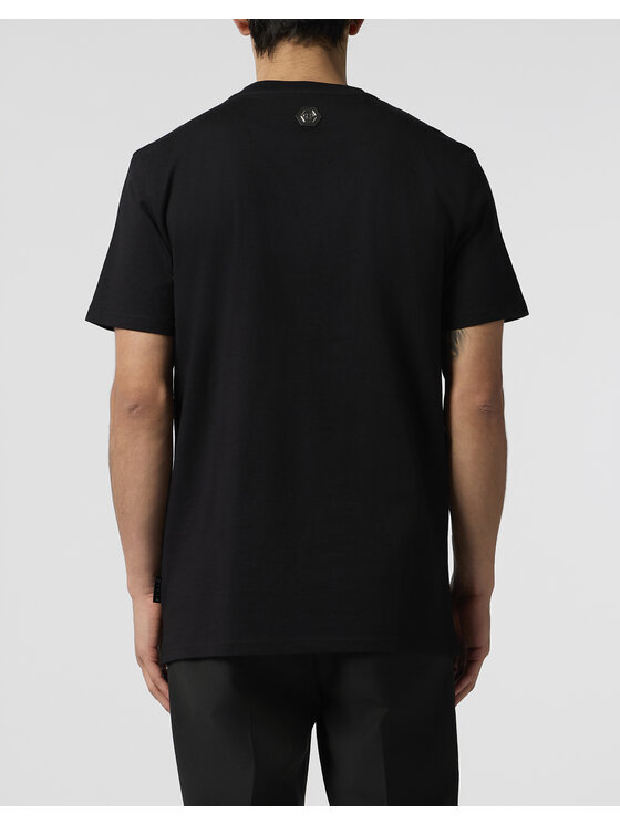 PHILIPP PLEIN PHILIPP PLEIN T-Shirt 29874 Czarny Regular Fit