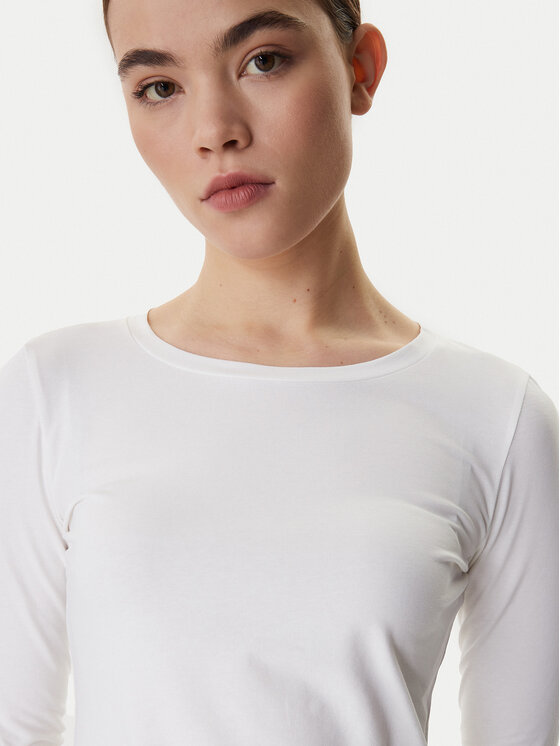 Weekend Max Mara Weekend Max Mara Μπλουζάκι Multia 2615971011 Λευκό Regular Fit