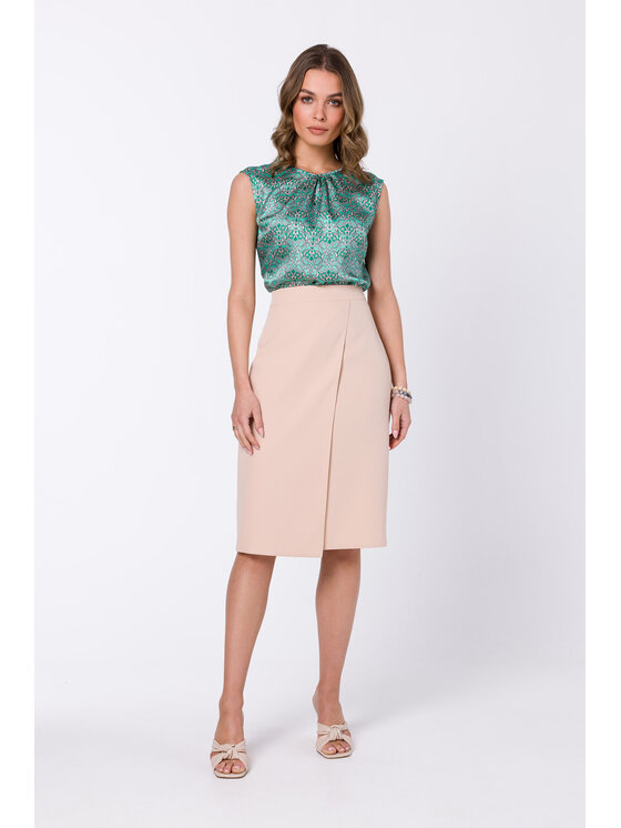 Stylove Stylove Halenka S332 Zelená Regular Fit