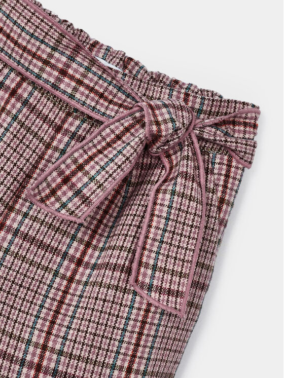 Mayoral Mayoral Текстилни панталони 4.506 Розов Regular Fit