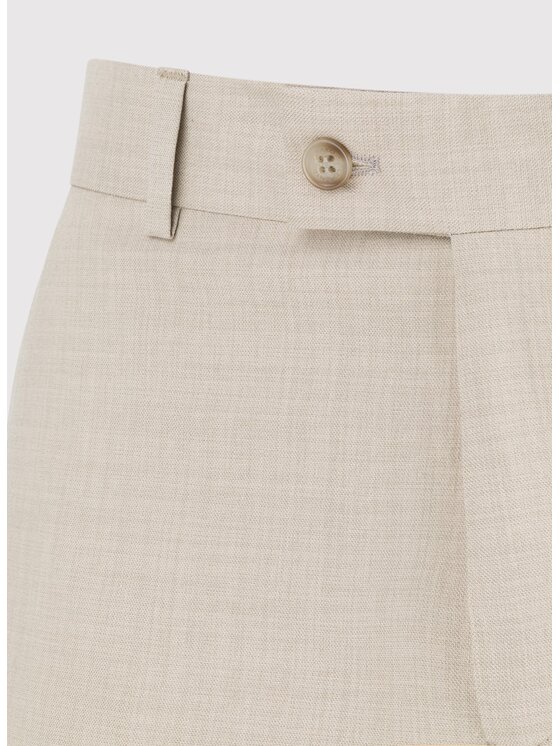 Pako Lorente Pako Lorente Spodnie garniturowe P25SF-6G-034 Beżowy Slim Fit