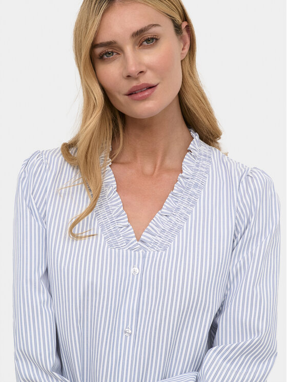 Kaffe Kaffe Srajca Maibritt 10508218 Modra Regular Fit