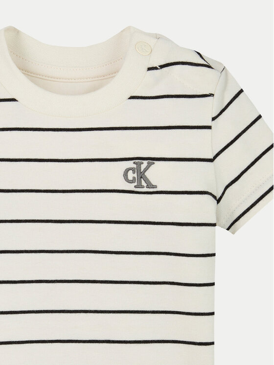 Calvin Klein Jeans Calvin Klein Jeans Set majica i hlače IN0IN00310 Bež Regular Fit