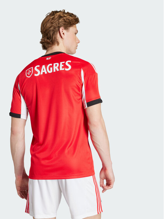 adidas adidas Koszulka techniczna Benfica 25/26 Home Jersey Czerwony Slim Fit